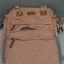 Baby Diaper Bags with Changing Station, Waterproof Diaper Bag Backpack for Moms Dads with USB Charging Port, Baby Shower Gifts, Large Capacity Diaper Backpack, Pink