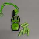 Wishouse Rechargeable Walkie Talkies for Kids Long Range with USB Charger,Outdoor Camping Games with Flashlight Indoor Fun Army Toys for Boys Girls Family,Xmas Birthday Gift for 3-12 Year Old Children (Blue Green)