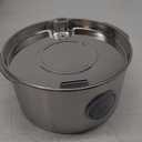 Pet Water Fountain for Large Dogs: Metal Dog Water Fountain - Silent Big Cat Fountains for Drinking - 3.2G/406oz/12L Water Fountain Dog Bowl Inside - GROOKPET Fountains with 6 Filters + 3 Sponges