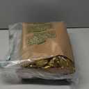 Jetec 4 in 1 17.7 Inch Giant Inflatable Christmas Ball PVC Christmas Ornaments Ball Connected and Fixed Outdoor Indoor Decorations Xmas Blow up Ball for Yard Lawn Holiday (Gold)