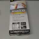 Duck MAX Strength Window Insulation Kit, Winter Window Seal Kit Fits Patio Doors & Large Windows, Heavy Duty Shrink Film Insulator, Indoor Installation, Window Tape Included, 84" x 120", Clear, 1 Pack