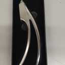 No Peeling Required Garlic Press Stainless Steel with Detachable Handle for Fine Mincing-Premium Garlic Mincer Tool, Rust-Proof, Easy to Clean, Dishwasher Safe Garlic Crusher with Lifetime Replacement