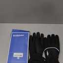 rivmount Winter Gloves with Waterproof/Touchscreen/Warm, Thermal Snow Glove for Cold Weather Running, Ski, Cycling, Women Men (Medium, Peat Black)