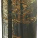Autumn Woods Scattering Tube - Extra Small, Biodegradable Cremation Urn for Ashes, Extra Small Sized Cremation Urn, 5.25 Inches High