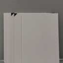 Wire Shelf Covers Set of 4, 23x16x3 in, Durable PVC Shelf Cover for Wire Shelving Pantry, Kitchen Faux Wood Rack Covers, Moisture-Resistant & Easy-to-Clean Organizer Liners, White