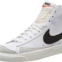 Nike Men's Basketball Shoes, White White Black 000, 12 Women/ 10.5 Men