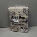 Lahome Modern Abstract Area Rug - 2x3 Small Gray Bath Rug Soft Washable Non-Slip Contemporary Entryway Rug, Throw Doormat Indoor Entrance Floor Accent Carpet for Kitchen (Grey)