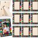 Yaomiao 10 Pcs Preschool Graduation Picture Frames 4x6 Wooden My First Kindergarten Graduation Picture Frame 2026 Vertical Pre-k Photo Holder Gifts for Boys Girls Son Graduates(Black,Kindergarten)