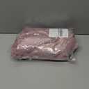 AQOTHES Soft Faux Fur Fuzzy Cute Decorative Throw Pillows Covers with Snowflake Glitter Printed Pillowcases for Christmas Decor Home Bed Room Sofa Chair Couch, Pink 24x24 inch, Pack of 2