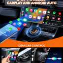 Mini Wireless CarPlay Adapter for iPhone & Android, 2-in-1 Upgraded CarPlay Wireless Adapter, 2026 WIFI6 Plug & Play Car Play Adapter, Zero Delay Fast Stable Auto-Connect, Bluetooth 5.3 USBA&C Port