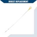 No.CY01-10-450A / Engine/Oil Dipstick for for Mazda 6 2009-2013 for Mazda CX-9 2007-2015 / Oil Level Dipstick/Durable/Metal / 1 Pc/Silver Tone