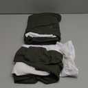 AYWA Women's 2 Piece Lounge Sets Short Sleeve Crop Top Foldover Flare Pants Casual Pajama Outfits (Light Heather Grey)