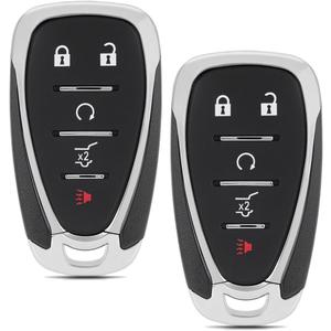 Key Fob Shell Replacement for Chevrolet Equinox 2018-2021 Blazer 2019-2020 Malibu Camaro Cruze Traverse 2016-2020, Keyless Entry Remote Case Compatible with HYQ4AA HYQ4EA 13529662