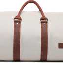 Convertible Garment Bags for Travel,Carry On Garment Bag for Women Large Duffle Bag with Shoe Pouch-2 in 1 Hanging Suitcase Suit Bag for Women Travel Duffle Bags Garment Bag Gifts Beige