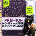 Budget Planner and Monthly Bill Organizer - Finance Planner, 12-Month Journey to Financial Freedom | Bill Payment Tracker Monthly Organizer, Money Saving & Expense Tracker | Undated Budgeting Journal (PURPLE MILLIONAIRE)