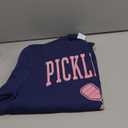 Pickleball Pink Womens Graphic Sweatshirt, Size Medium
