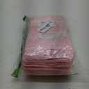 150 Pcs Pink Mylar Bags - 5x8 Inch, Holographic, Resealable, Smell Proof, Freeze Dried Candy Packaging (4.7"x8.7")