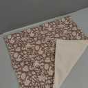 Amor Virisso Floral Throw Pillow Covers 18x18 Couch Pillows for Living Room Decorative Accent Pillow Covers Block Print Farmhouse Neutral Pillow Covers Sofa Pillows 1PC, Brown