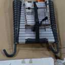 JADDUO Telescoping Ladder,27.9 FT Extension Ladder,Aluminum Lightweight Telescopic Ladder with 2 Triangle Stabilizers, Telescoping Attic Ladders RV Ladders for Travel