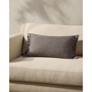Loloi Magnolia Home by Joanna Gaines Jett Collection PMH0063 Grey 13'' x 21'' Cover Only Pillow