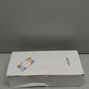 ARTKETTY Set of 10 Succulent Pots with Drainage Trays, 2.1 Inch Ceramic Pots for Indoor Flower Plants, Small Square Cactus Planter Pots Bulk for Garden Home Desk Windowsill Decor