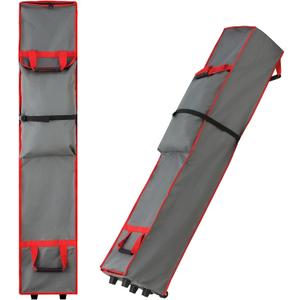 10x10 Pop Up Canopy Tent Storage Bag with Wheels & Handles, Fits Folded Size 10x10x62in, Heavy Duty Replacement Bag for Canopy & Gazebo