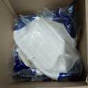 Boat Fenders 4 Pack 8.5 x 27 Inches Ribbed Twin Eyes Boat Fenders Bumpers for Docking, Comes with Ropes and Pump to Inflate
