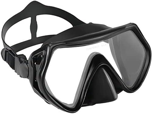 Supertrip Snorkel Mask Adult Swimming Goggles with Nose Cover for Men Women Youth, 180°Clear View Scuba Swim Mask 6