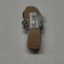 Sandals For Women 2025 Dressy Flat Slides Open Toe Sandals Comfortable Soft Leather Slides Slip On Ladies Casual Trendy Shoes, Size 9