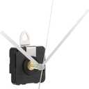 Hicarer 28 mm Long Shaft Quartz Clock Movement Clock Parts Repair Kit (Silver)