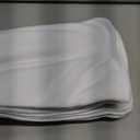 SINLAND Microfiber Facial Cloths Fast Drying Washcloth 12inch x 12inch White 6 pack