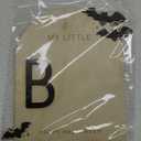 Baby's First DIY Footprint Art Wooden Milestone Card Keepsake Little Boo Sign Nursery Decorative Ornaments for Baby Shower Newborn Photoshoot Prop(Halloween Classic)