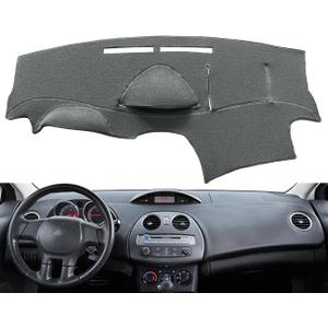 Dash Cover Mat Custom Fit for Mitsubishi Eclipse/Eclipse Spyder Without Climate Sensor, Dashboard Cover Pad Carpet Protector F113(Darkgray) (06-12 DarkGray)