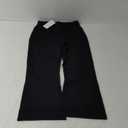 MOREFEEL Womens Bootcut Yoga Pants - Flare Leggings for Women High Waisted Active Leggings Workout Lounge Jazz Dress Pants (Small, 02 Blackwith Pockets))