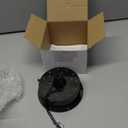 Tuanse 6rpm Rotating Disco Ball Mount Electric Motor with Lights 4 Colors for 6 8 12 Inch Disco Ball (Not Included) 2 Mode for Valentine Party Djs Bands Pubs Weddings Night Clubs(Battery Style)