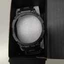 GELISHI Compatible with Galaxy Watch 6 Band 44mm Case Rugged Men Sport Band Protective Bumper Case for Galaxy Watch 6/5/4 44mm Black