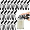 Gisafai 20 Pcs Manual Can Opener with Sharp Blade Smooth Edge Multifunctional Kitchen Gadget Handheld Openers Oversized Handheld Knob Can and Bottle Animals