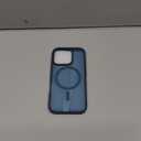 SUPFINE Magnetic for iPhone 16 Pro Case(Compatible with MagSafe)(Military Grade Drop Protection) Slim Translucent Matte Shockproof with Anti-Fingerprint Phone Case,Deep Blue