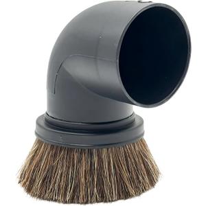 GHAMADE Vacuum Accessories & Attachments for Shop Vac 2-1/2'' - Vacuum Dust Brush & Extension Wand Compatible with Vacuums Using 2-1/4'' Inner Diameter Accessories (Horsehair, 2-1/4'')