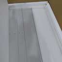 Vanity Desk,Makeup Vanity Desk with Mirror and Lights,Transparent Top with LED Multiple Color Lights,Mirror 3 Color Modes 2 Drawers,Power Outlet,Dressing Table for Girls Bedroom,White