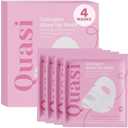Quasi Bio-Collagen Face Mask Overnight – Hydrating Korean Sheet Mask – Niacinamide & Low Molecular Collagen – Firming & Smoothing Skincare for All Skin Types – 4 Masks One Missing