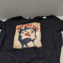 Queen of Hearts T-Shirt (Small, Black)