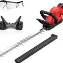 Cordless Hedge Trimmer for Milwaukee 18V Battery(Tool Only), 20'' Bush Trimmer, 3000RPM Electric Hedge Trimmer, 180Rotatable Head, Battery Powered Hedge Trimmer for Yard, Garden