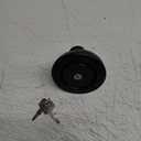 Water Inlet, Leakproof Black Water Filler RV Water Filling Lockable Water Filling Port with 2 Keys for Motorhome for RV