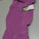 EXPAWLORER Dog Hoodie Fleece Sweater Vest, Hooded Dog Sweatshirt Fall Winter Pet Clothes with Leash Hole, Sleeveless Warm Cozy Puppy Clothing for Cat Small Medium Large Dogs Girl Boy, Purple XL