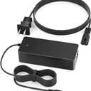 VHBW 42V 2A Electric Scooter Charger, Compatible with Hover-1 36V Battery Scooters (Highlander, Dynamo, Gambit, Helios & More), 5.52.5mm DC Round Plug, Not Compatible with 29.4V or 3-Prong/XLR Models