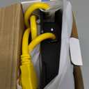 Heavy Duty Power Strip with USB, Workshop 8 Outlet Surge Protector 2700 Joules, Industrial Metal 15Amp Power Strip, 6FT Extension Cord and Wide Spaced. Yellow