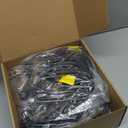 Brightever LED Outdoor String Lights 100FT Patio Lights with 52 Shatterproof ST38 Vintage Edison Bulbs, Outside Hanging Light Waterproof for Porch, Deck, Garden, Backyard, Balcony, 2700K Dimmable