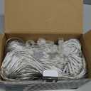 Christmas Net Lights, 510 LED Large Outdoor Net Mesh Lights for Bushes 28x5 ft, 8 Modes Waterproof Twinkle String Lights Connectable for Christmas Hedge Yard Garden Party Decor, Colorful