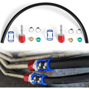 800-671 A/C Line Splice Connector Splicer Coupler Kit for 3/8" Line with No.6 Hose - Heavy-Duty Easy Install AC Air Conditioning Line Repair Kit